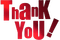 Thank you.Text.Red.deco.Victoriabea - bezmaksas png animēts GIF