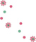 soave deco flowers scrap  pink green - ilmainen png animoitu GIF