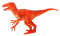 orangy-red biped with fingers - png gratuito GIF animata