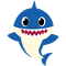 Kaz_Creations Daddy Shark - gratis png animeret GIF