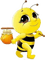bee by nataliplus - безплатен png анимиран GIF