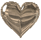 Heart. Gold. Brown. Leila - Nemokamas animacinis gif animuotas GIF