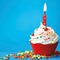 image encre gâteau pâtisserie bon anniversaire candi glacer sucre edited by me - PNG gratuit GIF animé