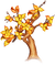 soave deco tree fantasy surreal autumn brown - PNG gratuit GIF animé