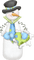Kaz_Creations Snowman - безплатен png анимиран GIF