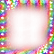 Frame.Flowers.Hearts.White.Rainbow - ücretsiz png animasyonlu GIF