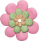 Fleur Rose Vert Multi :) - gratis png geanimeerde GIF