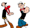 popeye and olivia - kostenlos png Animiertes GIF
