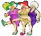 táncosok - Безплатен анимиран GIF