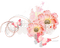 Ladybird - FLOWERS DECORATION WITH BUTTERFLY - бесплатно png анимированный гифка