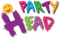 Kaz_Creations Logo Text Party Head - PNG gratuit GIF animé