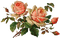 vintage roses - png gratuito GIF animata