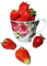 fresas - png gratis GIF animado