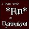 i put the fun in dysfunctional myspace quirky red - ingyenes png animált GIF