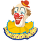 Kaz_Creations Cartoon Baby Clown Circus - darmowe png animowany gif