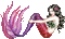 mermaid--NitsaPap - Бесплатный анимированный гифка анимированный гифка