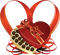 Kaz_Creations Love Heart Valentines Ribbons Bows Chocolates - png ฟรี GIF แบบเคลื่อนไหว