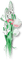 soave deco flowers branch spring  tulips - png grátis Gif Animado
