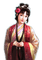 Rena red gold Asian Woman Mädchen Girl - Free PNG Animated GIF