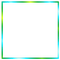 blue, green frame - zadarmo png animovaný GIF
