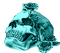 Gothic skull by nataliplus - ücretsiz png animasyonlu GIF