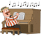 musik piano - 免费动画 GIF 动画 GIF