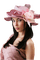 woman in pink by nataliplus - PNG gratuit GIF animé