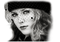 femme chapeau - png gratis GIF animasi