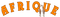 Afrique.text.orange.Victoriabea - Free PNG Animated GIF