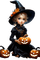 loly33 sorcière halloween - gratis png animeret GIF