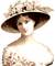 Vintage Woman beige - gratis png animeret GIF