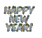 new year  silvester  text la veille du nouvel an Noche Vieja канун Нового года letter tube animated animation gif anime  blue - GIF animé gratuit GIF animé