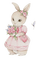 kikkapink pink bunny easter spring - безплатен png анимиран GIF