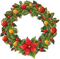 Christmas wreath. Christmas decoration. Leila - ingyenes png animált GIF
