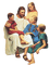 Jésus Christ et les enfants - ücretsiz png animasyonlu GIF