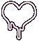 Neon Heart - GIF animado grátis Gif Animado