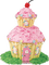 Tube cupcake décoration - PNG gratuit GIF animé