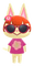 Animal Crossing - Felicity - png gratis GIF animado