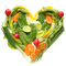 Vegetable Heart - besplatni png animirani GIF