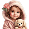 loly33 enfant peluche hiver - Free PNG Animated GIF