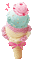 ice cream cone - GIF animé gratuit GIF animé
