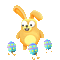 Easter Bunny - Bezmaksas animēts GIF animēts GIF