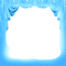 turquoise frame drapery - бесплатно png анимированный гифка