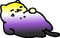 Nonbinary Tubbs the cat - gratis png animeret GIF