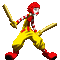 Ronald McDonald - Darmowy animowany GIF animowany gif