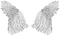 kikkapink angel wings white - безплатен png анимиран GIF