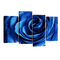 Slat rose bleue - PNG gratuit GIF animé