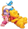 winnie pooh  piglet picnic pique-nique - Free PNG Animated GIF