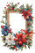 frame, Christmas, flower, vintage - 免费动画 GIF 动画 GIF