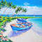 soave background animated summer  tropical beach